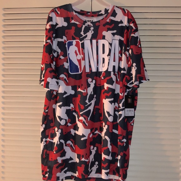 NBA Other - NBA Red White & Blue Basketball Shirt Brand New With Tags Men Size Large